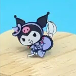 New Kuromi Acrylic Pin ( purple) #107